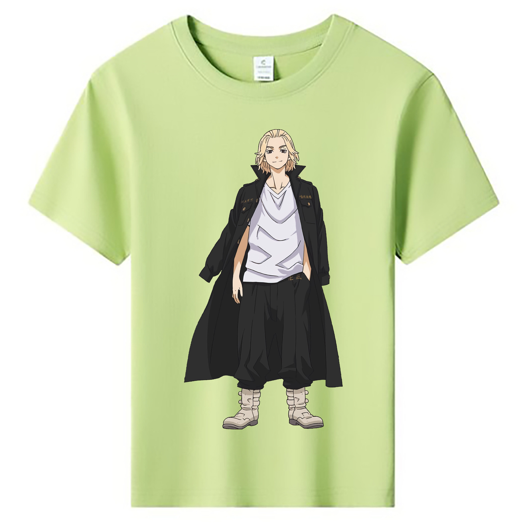 （画像用） 東京リベンジャーズ Tokyo Revengers 綿100％キッズTシャツ（フロントプリント）